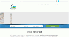 Desktop Screenshot of chambresdhotesdevendee.com